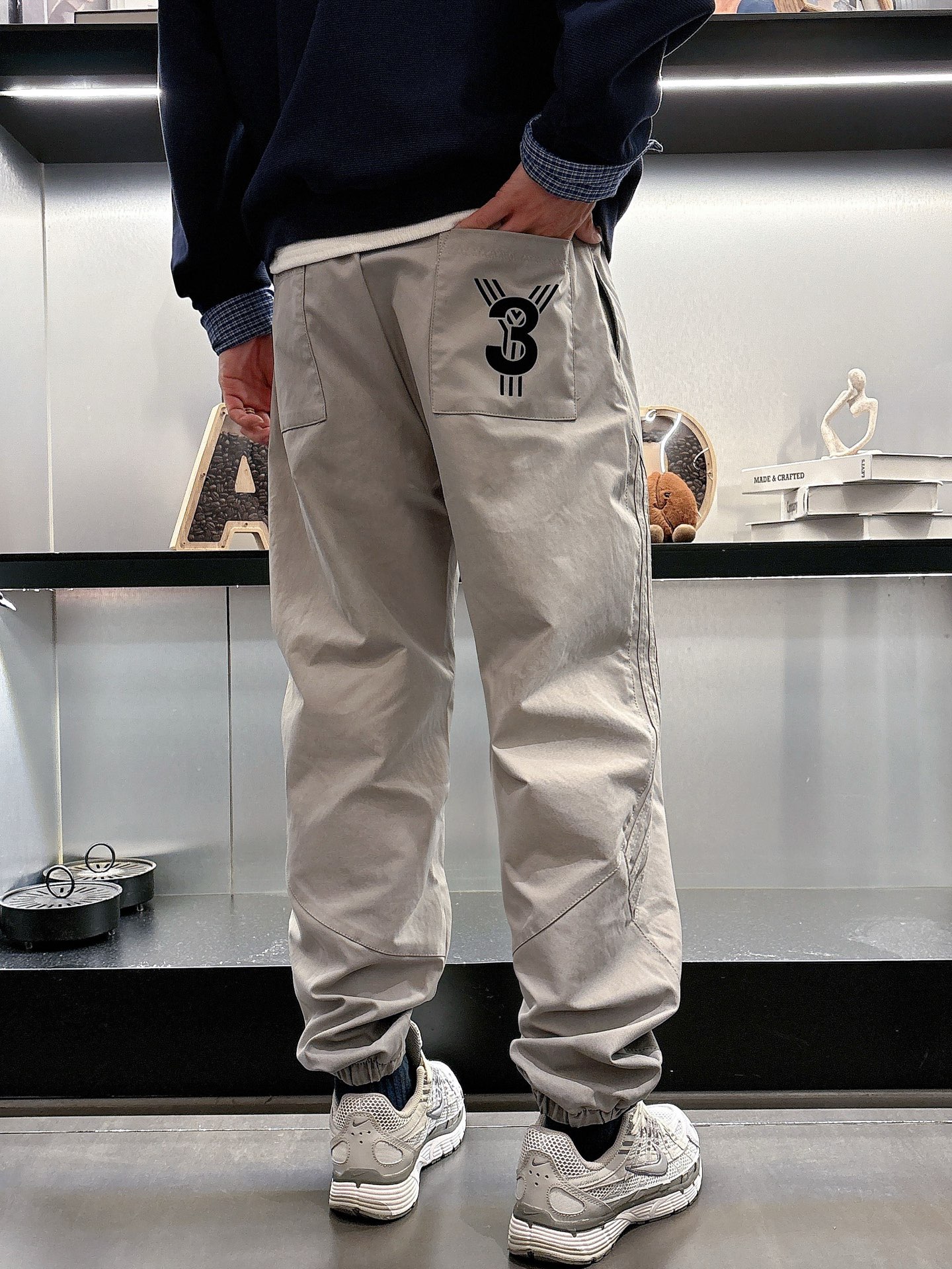 Y-3 Classic Logo Casual Pants - Ultimate Comfort & Style, Autumn/Winter Collection 5 i1757841189466 4430 0 7
