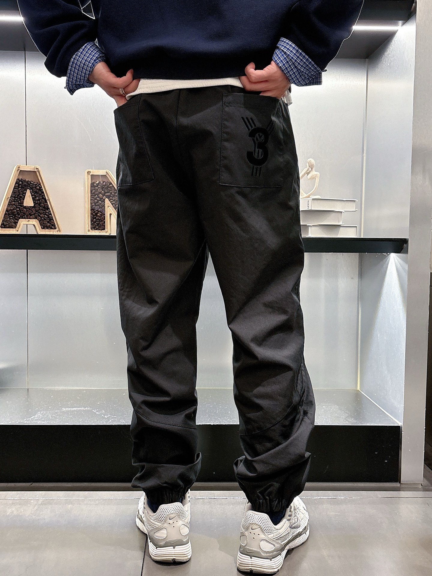 Y-3 Classic Logo Black Casual Pants | Comfortable Custom Fabric 5 i1757841213684 5644 0 9