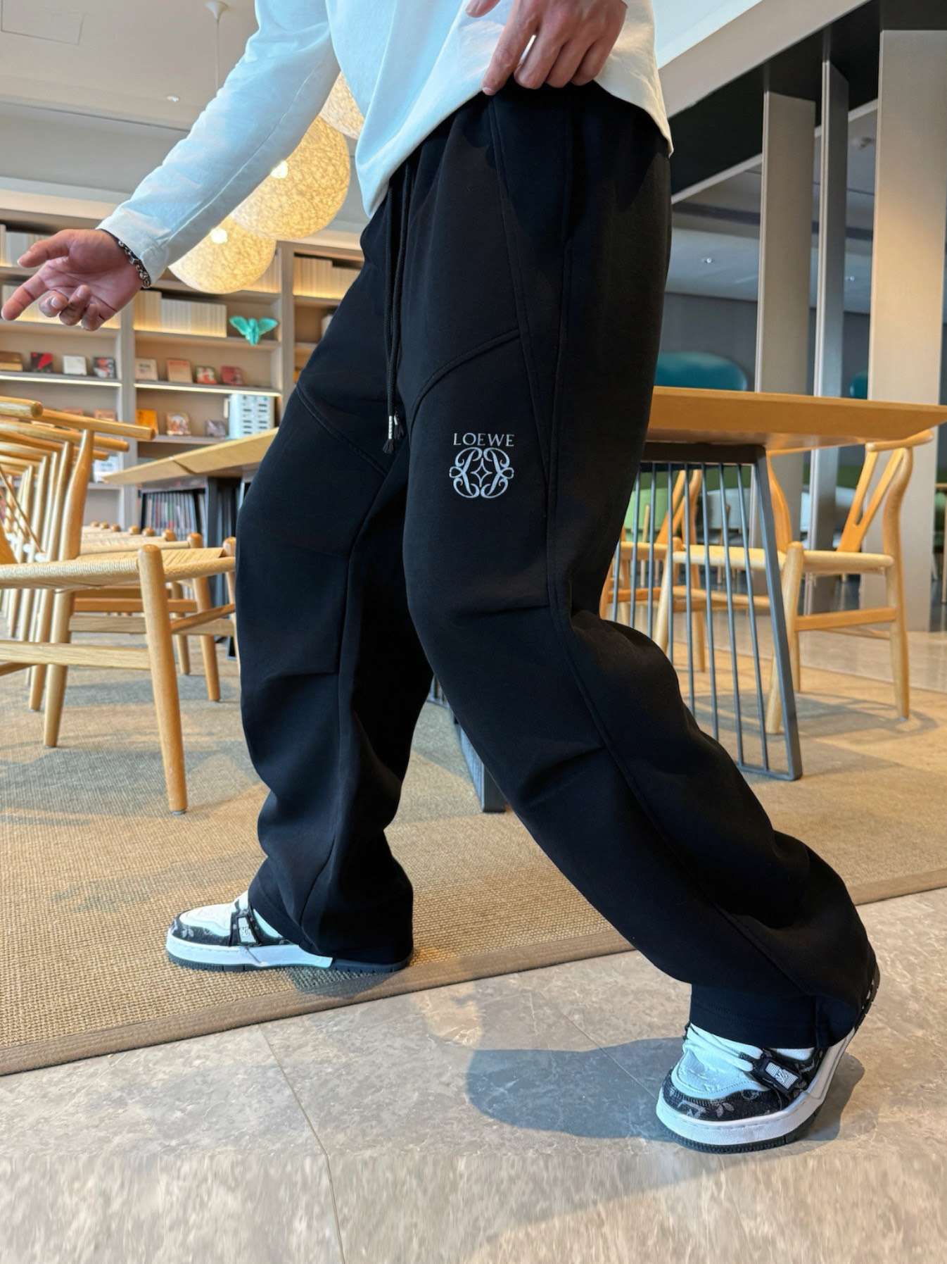 Loewe 2025 Fall/Winter Logo Lounge Pants - Ultimate Comfort & Style