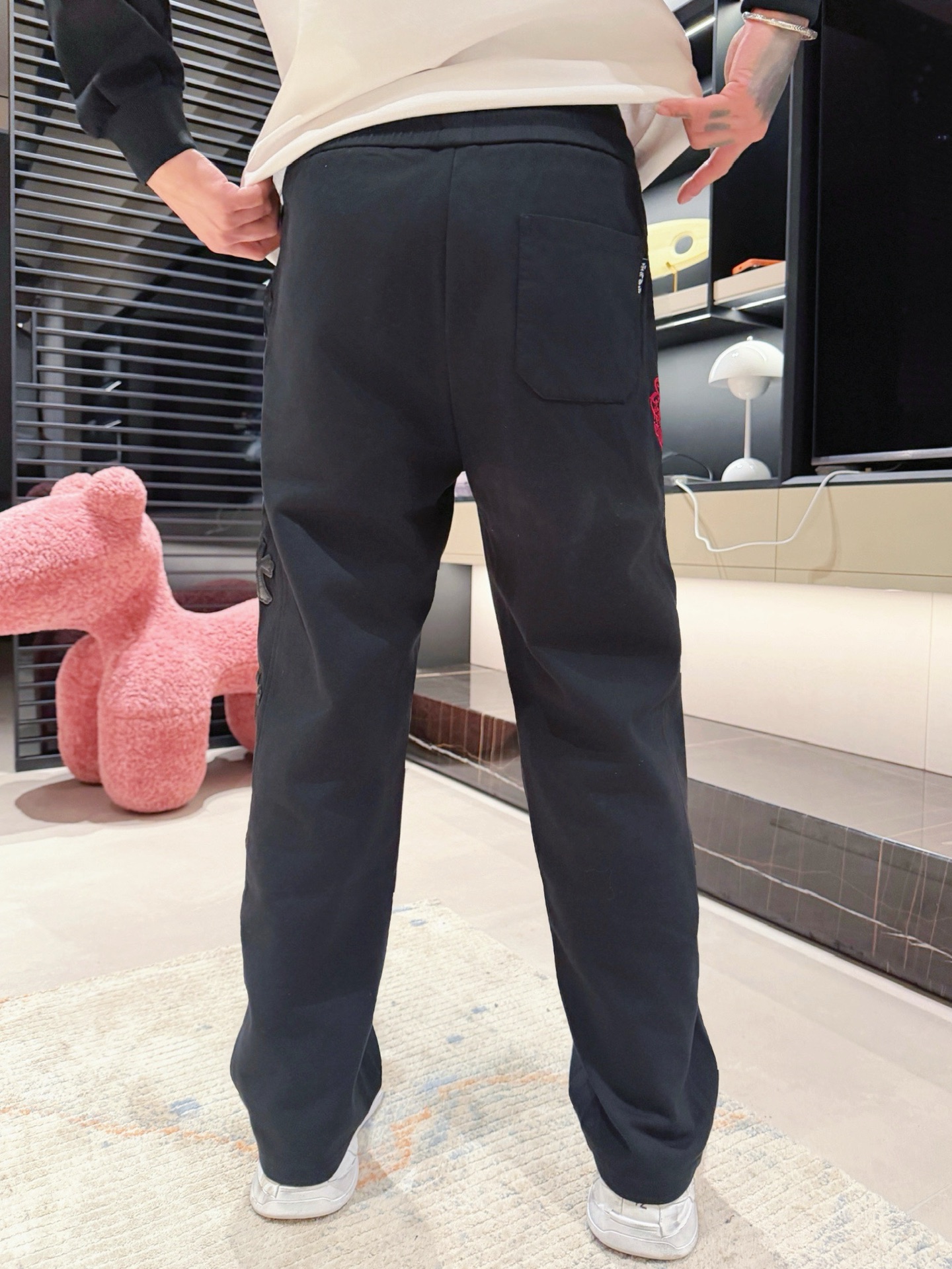 克罗心 顶级货品🐮 🆕2026春夏新款休闲裤！官网同步发售。品牌经典LOGO休闲裤 ，定制面料，舒适度极