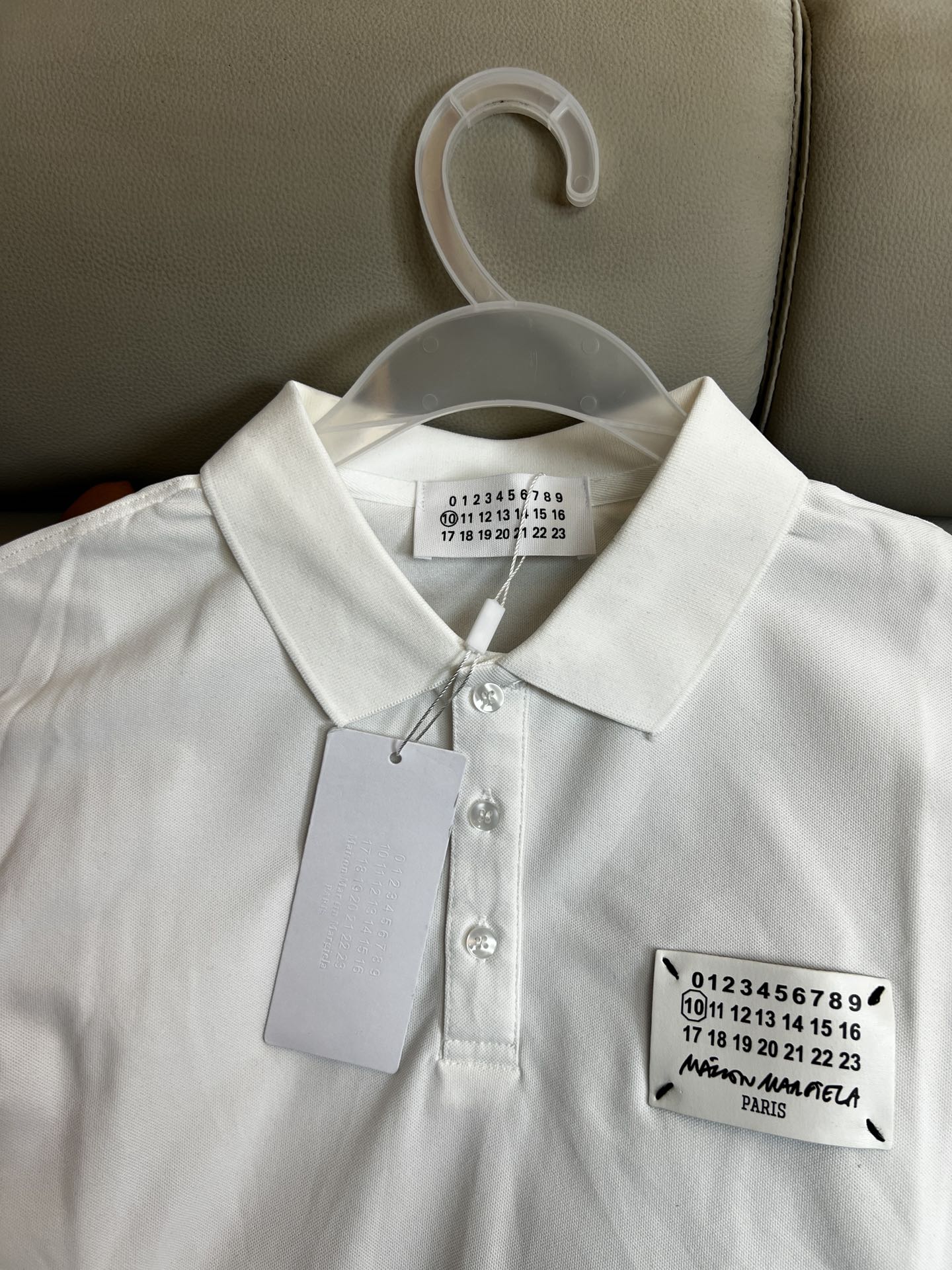 마르지엘라 포켓 디테일 남성 반팔 폴로셔츠 139070 이미지 3