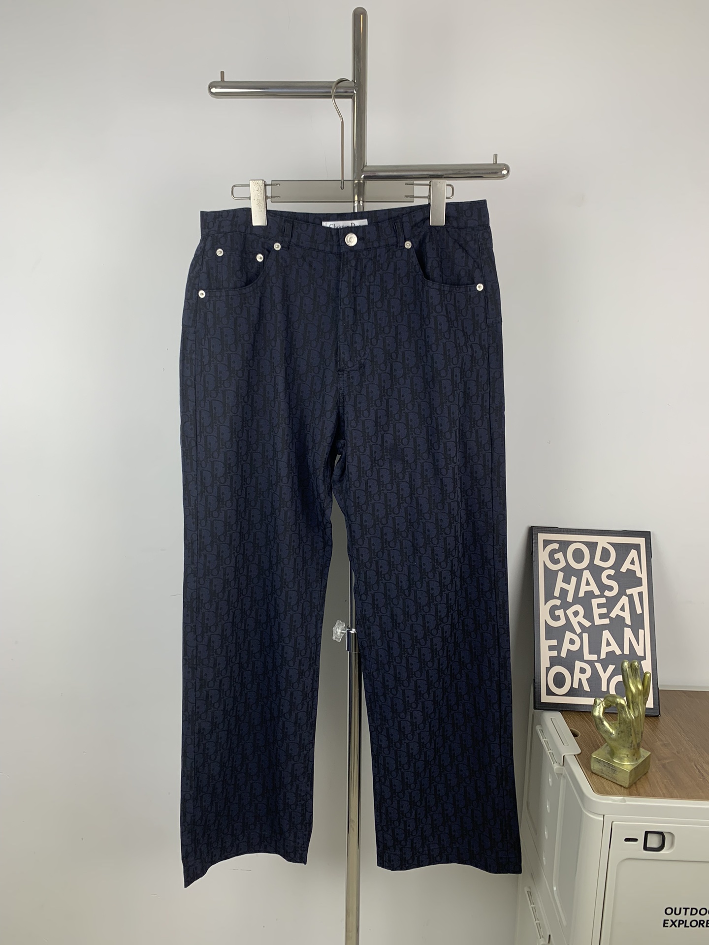 Dior Clothing Jeans Pants & Trousers Unisex Cotton Denim Spring Collection