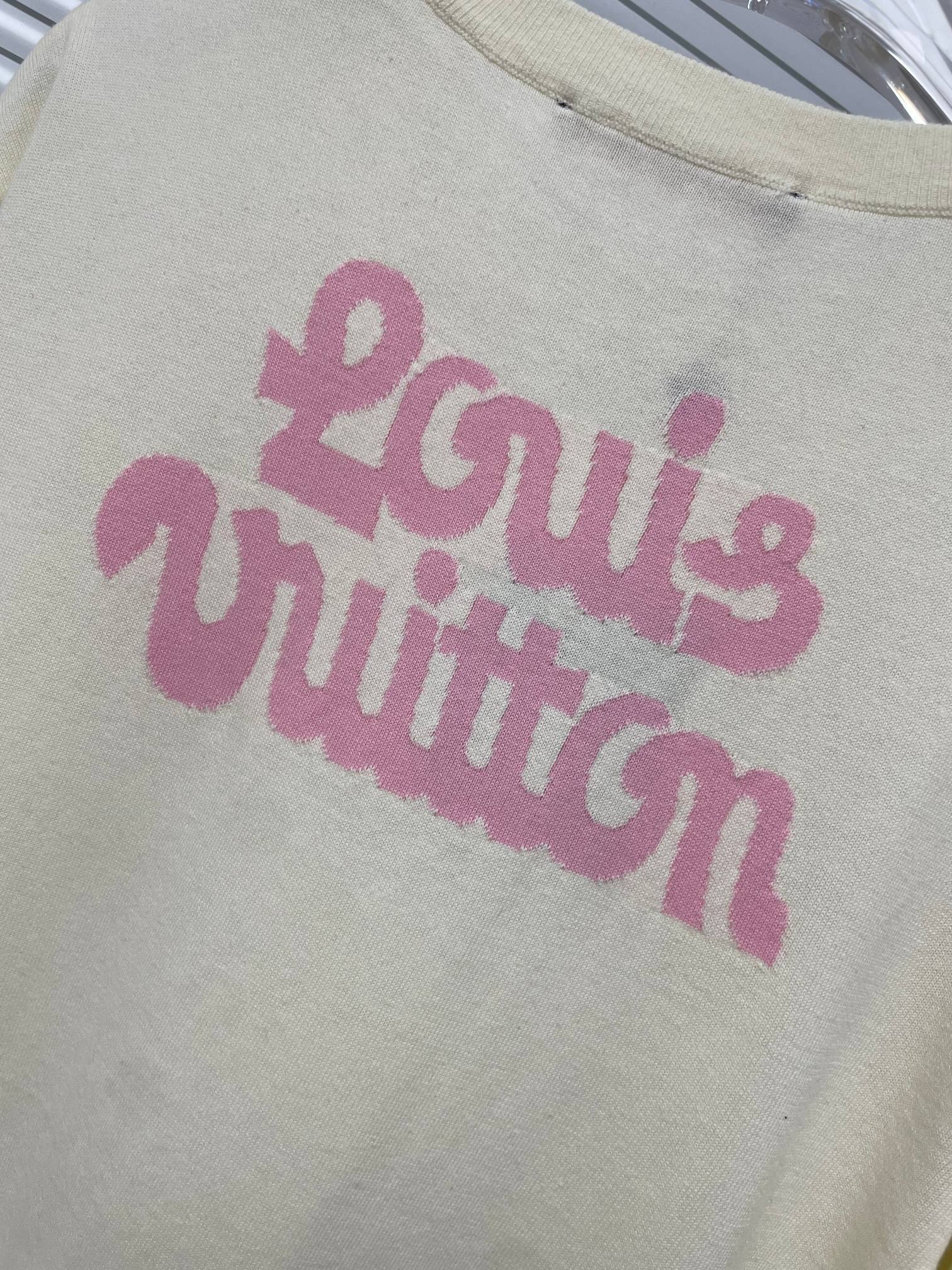 LouisVuitton*路易威登卡通标识logoT恤*宽松版型采用280克纯棉面料成衣普洗上身舒适ov