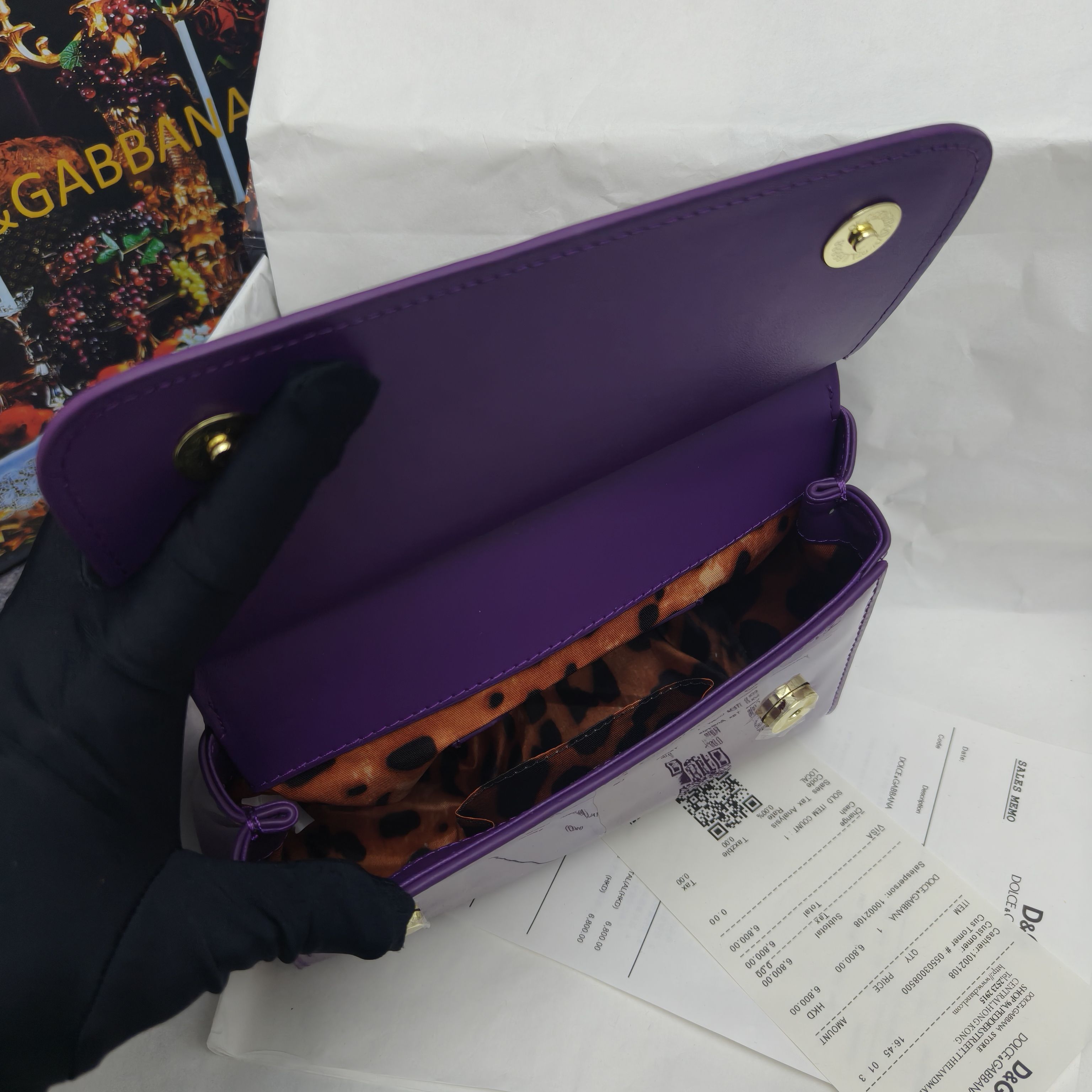 🔥Dolce & Gabban杜嘉班纳 💋（🔍手漆皮）颜色正㊣版型！经典款手提斜挎包系列 时尚界另一款铂