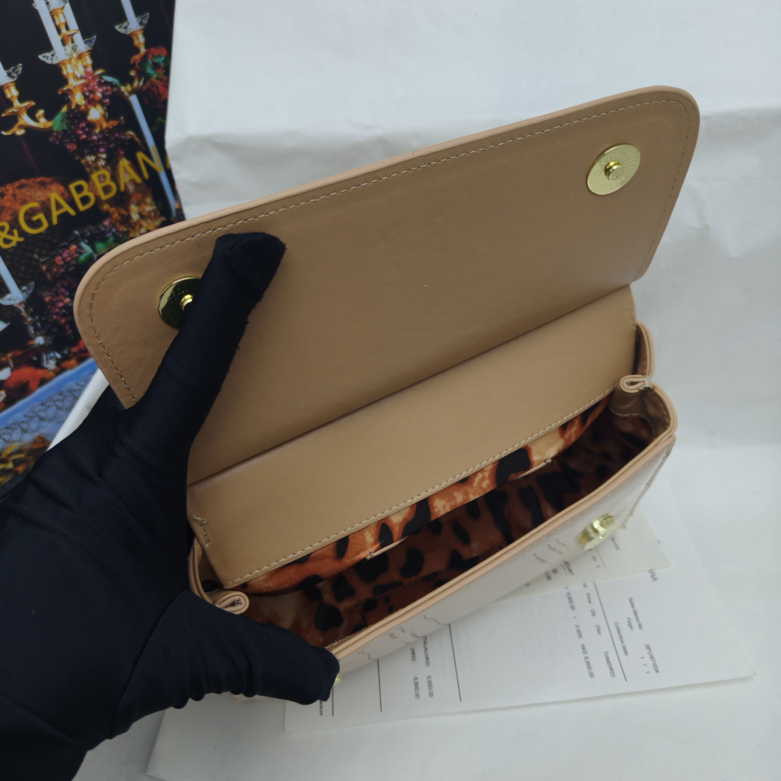 🔥Dolce & Gabban杜嘉班纳 💋（🔍手漆皮）颜色正㊣版型！经典款手提斜挎包系列 时尚界另一款铂