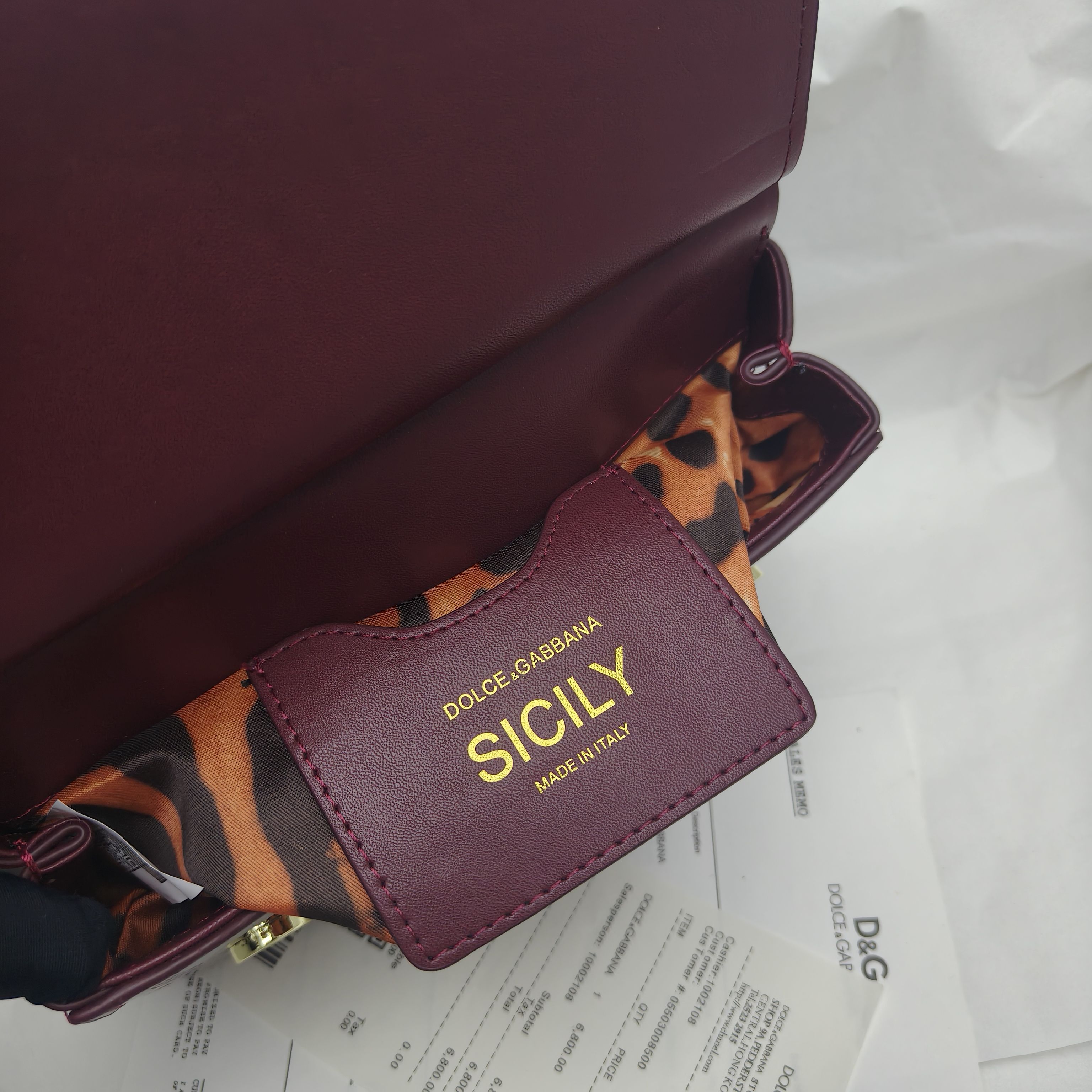 🔥Dolce & Gabban杜嘉班纳 💋（🔍手漆皮）颜色正㊣版型！经典款手提斜挎包系列 时尚界另一款铂