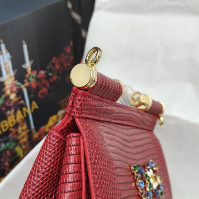 🦎新款钻扣💎Dolce & Gabban杜嘉班纳 💋( 蜥蜴纹 正㊣版复制!品牌典范之作,现以全新精巧版