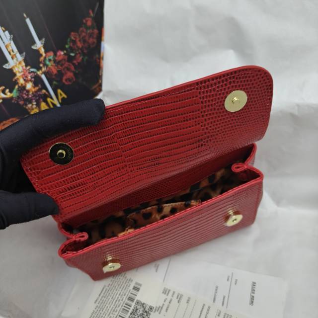 🦎新款钻扣💎Dolce & Gabban杜嘉班纳 💋( 蜥蜴纹 正㊣版复制!品牌典范之作,现以全新精巧版