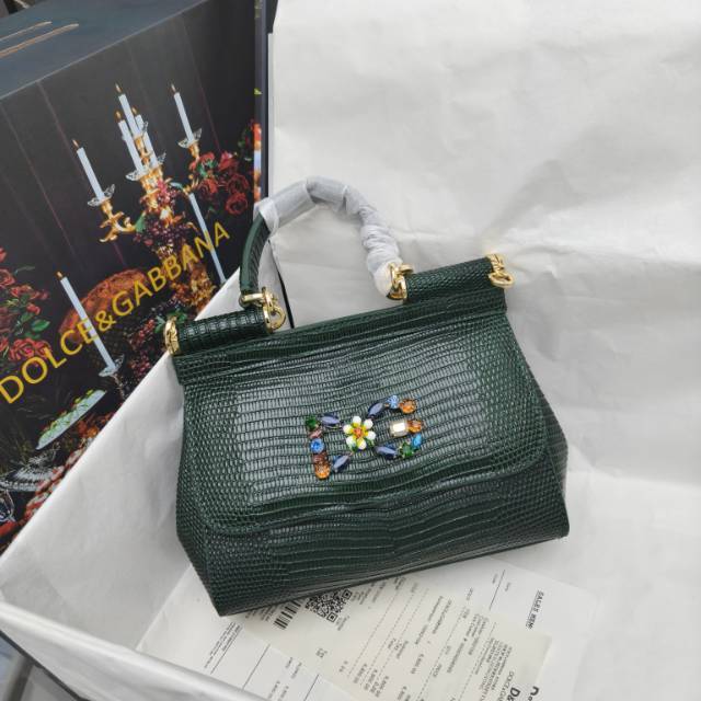 🦎新款钻扣💎Dolce & Gabban杜嘉班纳 💋( 蜥蜴纹 正㊣版复制!品牌典范之作,现以全新精巧版