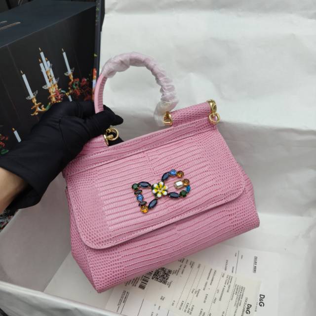 🦎新款钻扣💎Dolce & Gabban杜嘉班纳 💋( 蜥蜴纹 正㊣版复制!品牌典范之作,现以全新精巧版