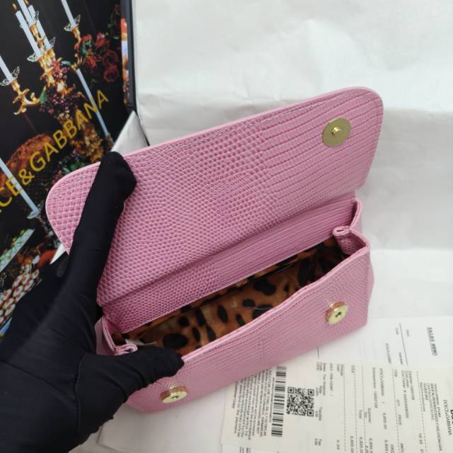 🦎新款钻扣💎Dolce & Gabban杜嘉班纳 💋( 蜥蜴纹 正㊣版复制!品牌典范之作,现以全新精巧版