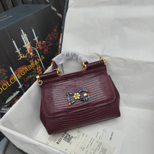🦎新款钻扣💎Dolce & Gabban杜嘉班纳 💋( 蜥蜴纹 正㊣版复制!品牌典范之作,现以全新精巧版