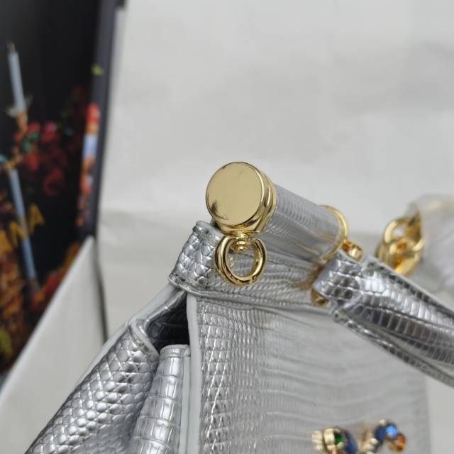 🦎新款钻扣💎Dolce & Gabban杜嘉班纳 💋( 蜥蜴纹 正㊣版复制!品牌典范之作,现以全新精巧版