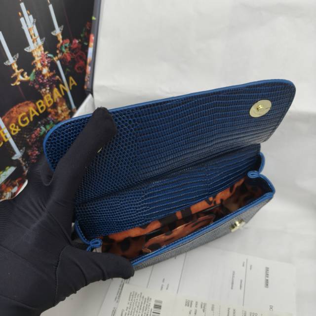 🦎新款钻扣💎Dolce & Gabban杜嘉班纳 💋( 蜥蜴纹 正㊣版复制!品牌典范之作,现以全新精巧版