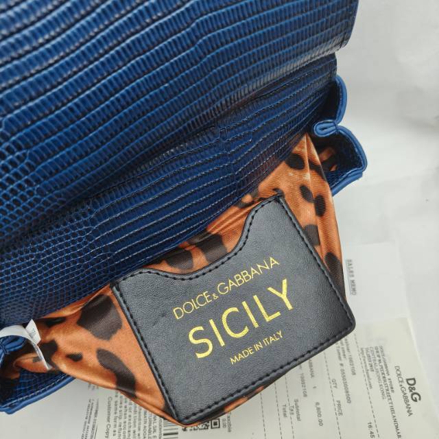 🦎新款钻扣💎Dolce & Gabban杜嘉班纳 💋( 蜥蜴纹 正㊣版复制!品牌典范之作,现以全新精巧版