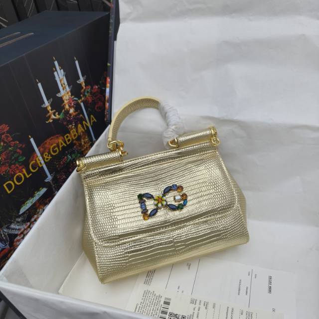 🦎新款钻扣💎Dolce & Gabban杜嘉班纳 💋( 蜥蜴纹 正㊣版复制!品牌典范之作,现以全新精巧版
