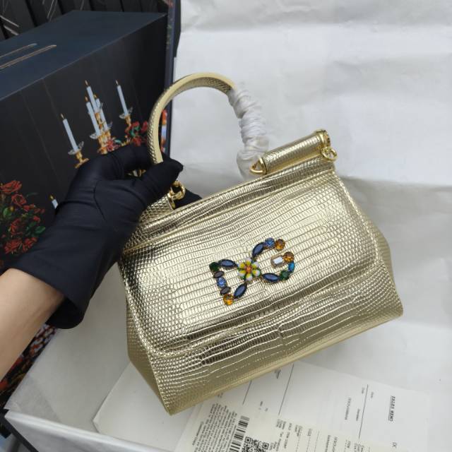 🦎新款钻扣💎Dolce & Gabban杜嘉班纳 💋( 蜥蜴纹 正㊣版复制!品牌典范之作,现以全新精巧版