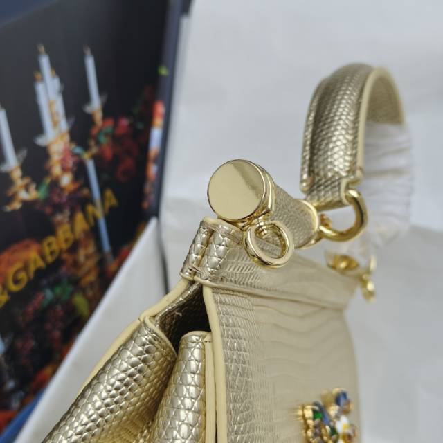 🦎新款钻扣💎Dolce & Gabban杜嘉班纳 💋( 蜥蜴纹 正㊣版复制!品牌典范之作,现以全新精巧版