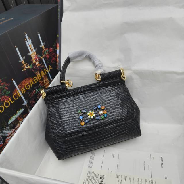 🦎新款钻扣💎Dolce & Gabban杜嘉班纳 💋( 蜥蜴纹 正㊣版复制!品牌典范之作,现以全新精巧版