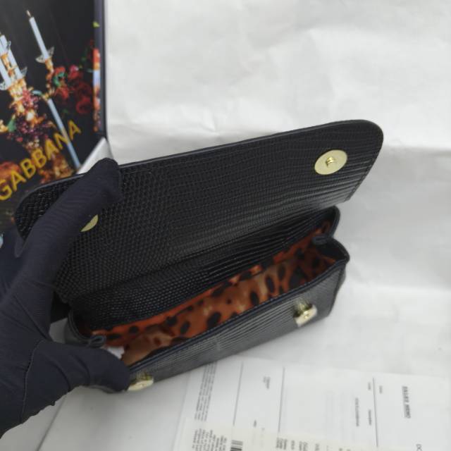🦎新款钻扣💎Dolce & Gabban杜嘉班纳 💋( 蜥蜴纹 正㊣版复制!品牌典范之作,现以全新精巧版