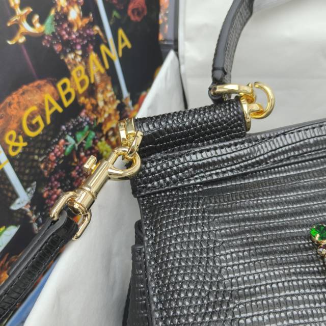 🦎新款钻扣💎Dolce & Gabban杜嘉班纳 💋( 蜥蜴纹 正㊣版复制!品牌典范之作,现以全新精巧版