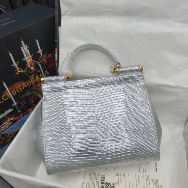 🦎🦎新款钻扣🔥🔥Dolce & Gabban杜嘉班纳 💋(🔍BB6625# 蜥蜴纹钻扣 Sicily 1