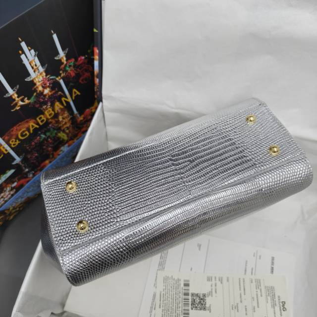 🦎🦎新款钻扣🔥🔥Dolce & Gabban杜嘉班纳 💋(🔍BB6625# 蜥蜴纹钻扣 Sicily 1