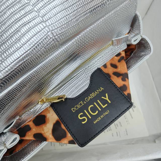 🦎🦎新款钻扣🔥🔥Dolce & Gabban杜嘉班纳 💋(🔍BB6625# 蜥蜴纹钻扣 Sicily 1