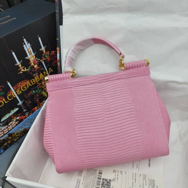 🦎🦎新款钻扣🔥🔥Dolce & Gabban杜嘉班纳 💋(🔍BB6625# 蜥蜴纹钻扣 Sicily 1