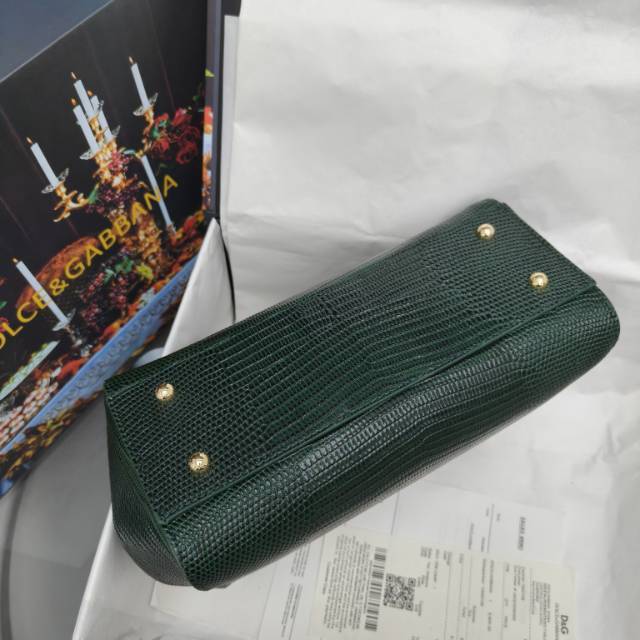 🦎🦎新款钻扣🔥🔥Dolce & Gabban杜嘉班纳 💋(🔍BB6625# 蜥蜴纹钻扣 Sicily 1