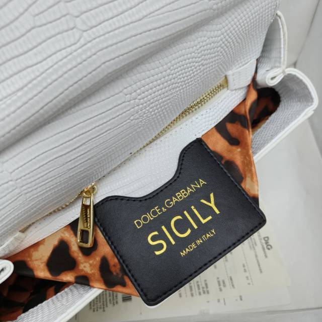 🦎🦎新款钻扣🔥🔥Dolce & Gabban杜嘉班纳 💋(🔍BB6625# 蜥蜴纹钻扣 Sicily 1