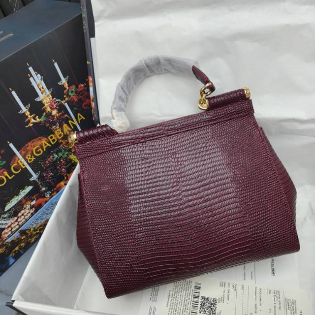 🦎🦎新款钻扣🔥🔥Dolce & Gabban杜嘉班纳 💋(🔍BB6625# 蜥蜴纹钻扣 Sicily 1