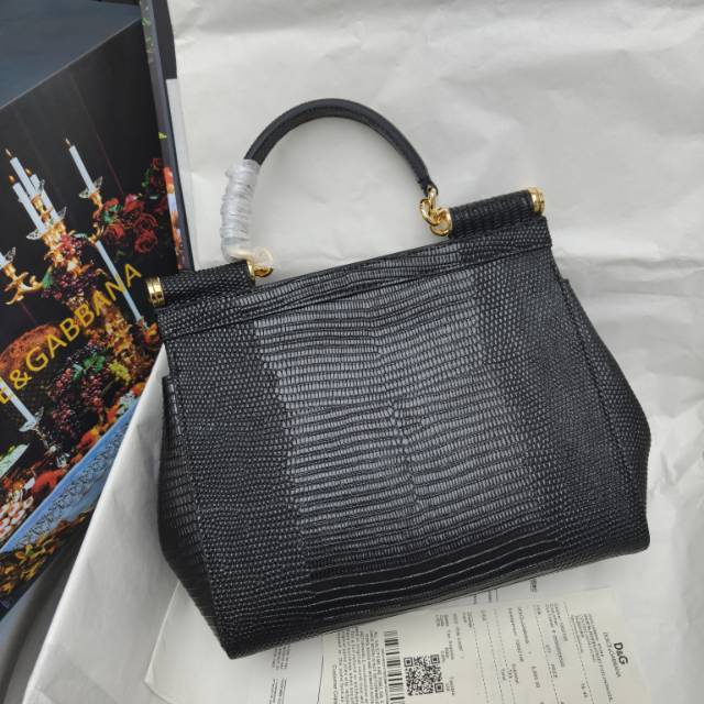 🦎🦎新款钻扣🔥🔥Dolce & Gabban杜嘉班纳 💋(🔍BB6625# 蜥蜴纹钻扣 Sicily 1