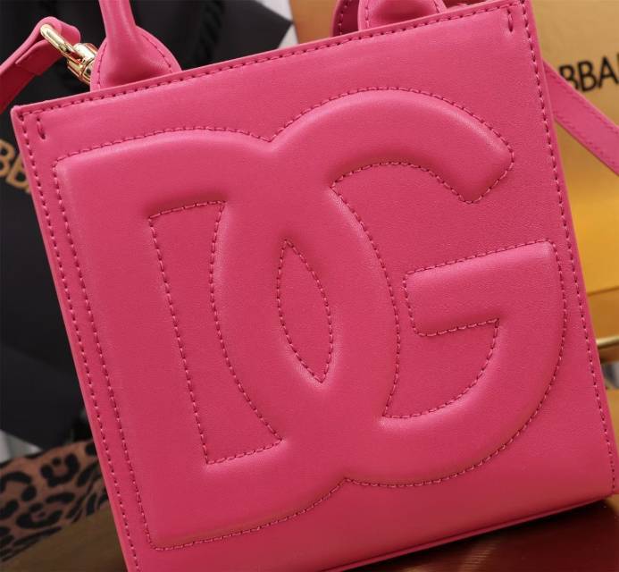 New TOTE🔥🔥🔥DG Logo Bag 迷你托特包😍型号:6319#Size:16.5×17.5×