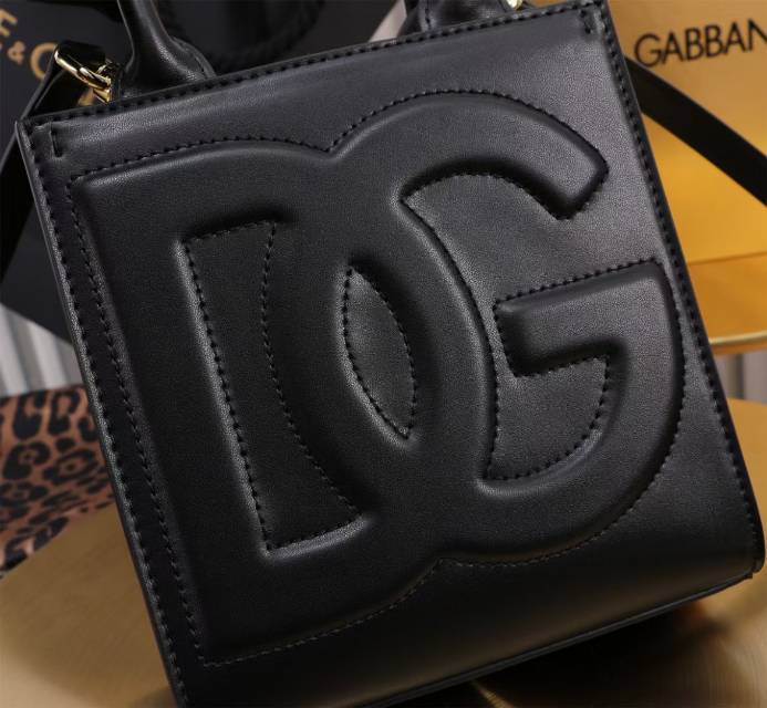 New TOTE🔥🔥🔥DG Logo Bag 迷你托特包😍型号:6319#Size:16.5×17.5×