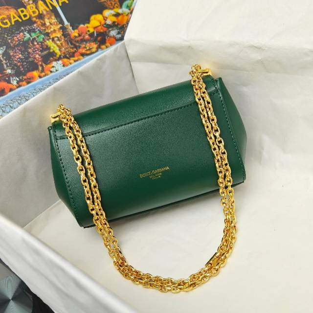 （型号🔍2218）New💥Dolce & Gabbana 杜嘉班纳 手提单肩斜挎包😍独特的旋转锁🔒体现出