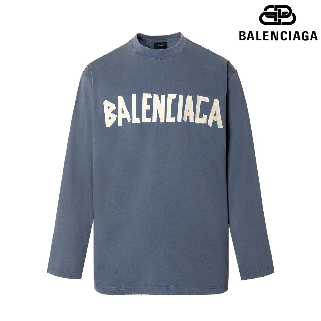 P95 Foto de detalle Versión superior [BALENCIA*GA] Calidad de sitio web oficial Nuevo estilo de París Camiseta de manga…
