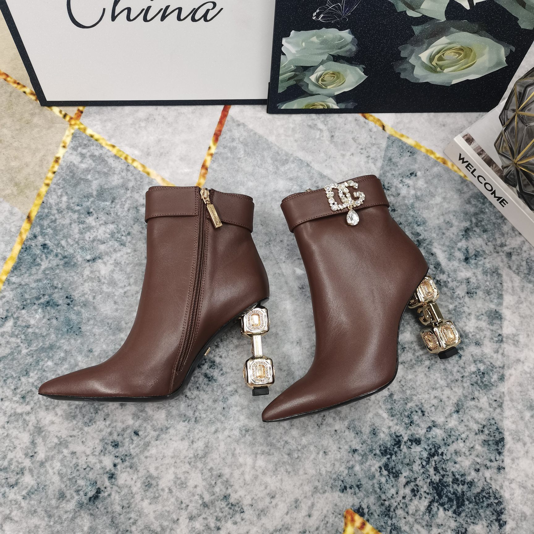 High-End DG Short Boots with Perfect Details: P924 - 图片 3