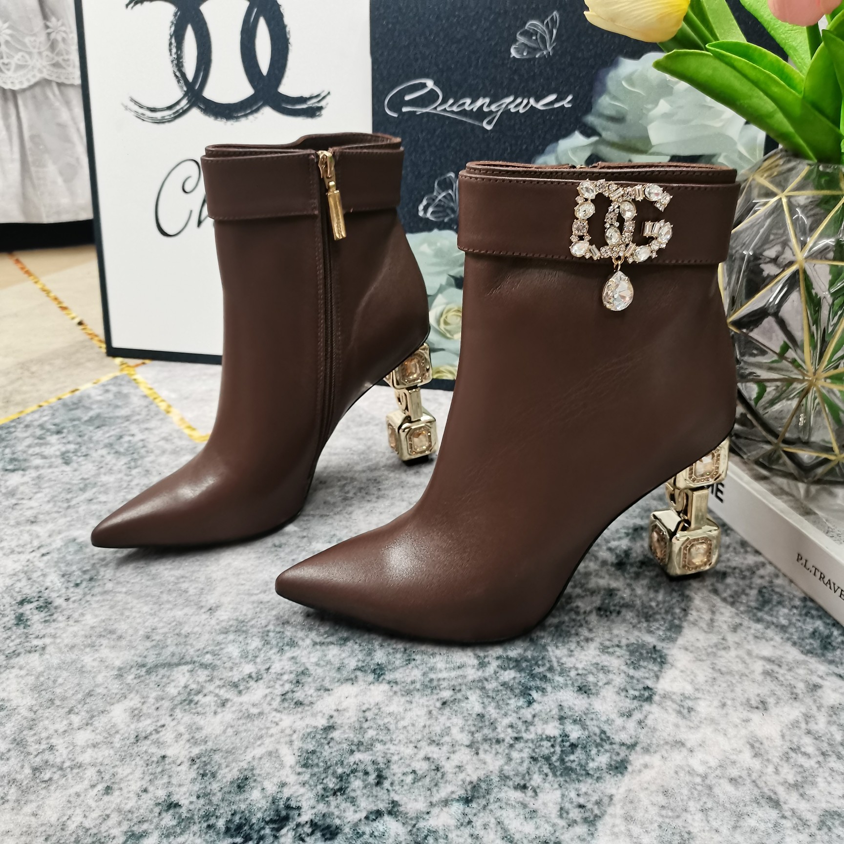 High-End DG Short Boots with Perfect Details: P924 - 图片 9