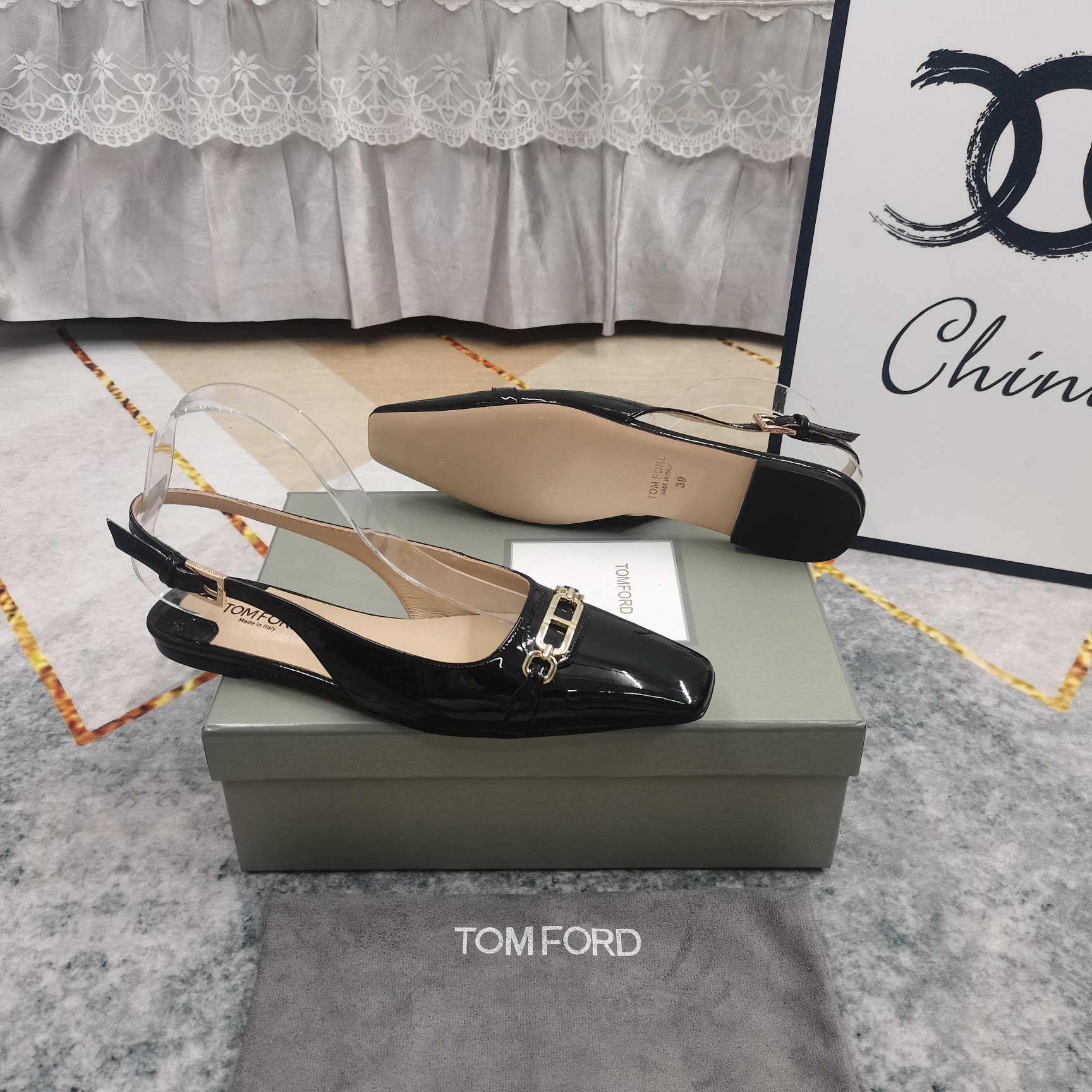 2025 TOM FORD Metal Button Shoes: High-Quality Italian Craftsmanship - 图片 6