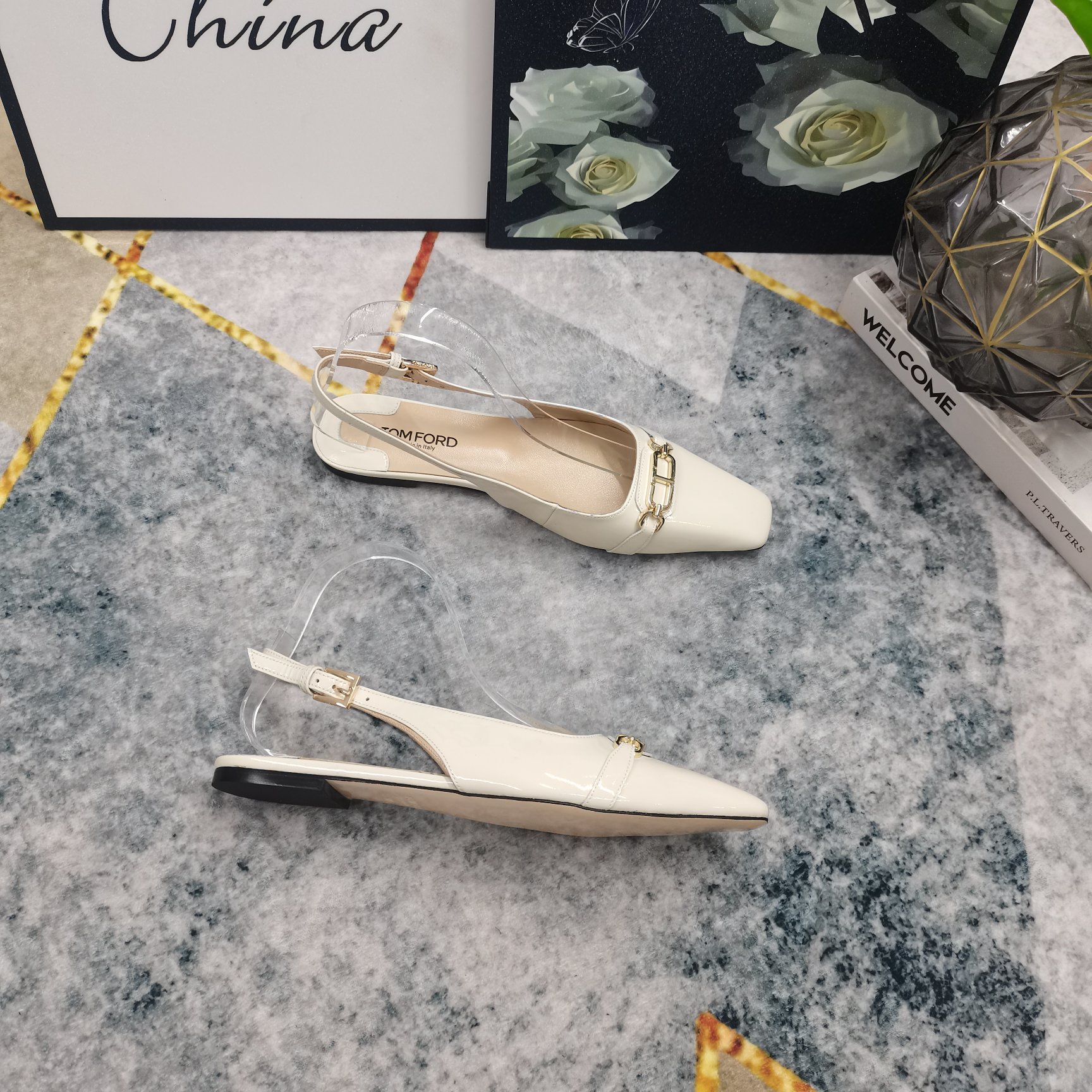 2025 TOM FORD High-Run Sheepskin Shoes with Italian Craftsmanship - 图片 2