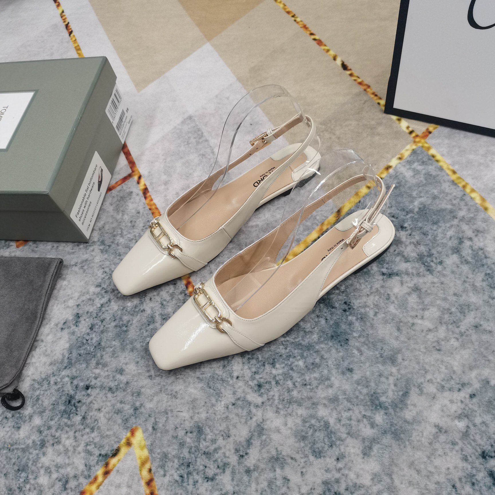 2025 TOM FORD High-Run Sheepskin Shoes with Italian Craftsmanship - 图片 6