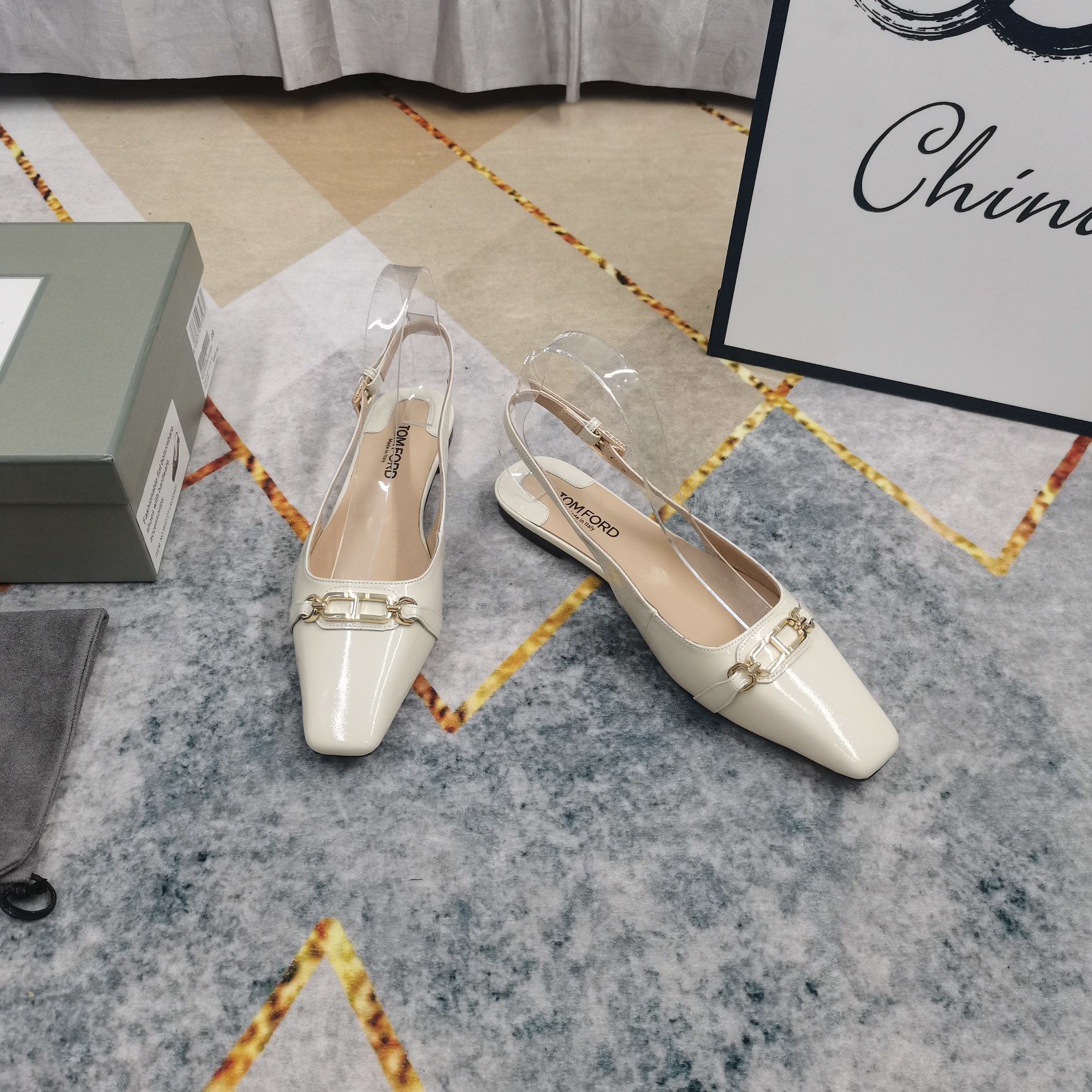 2025 TOM FORD High-Run Sheepskin Shoes with Italian Craftsmanship - 图片 4