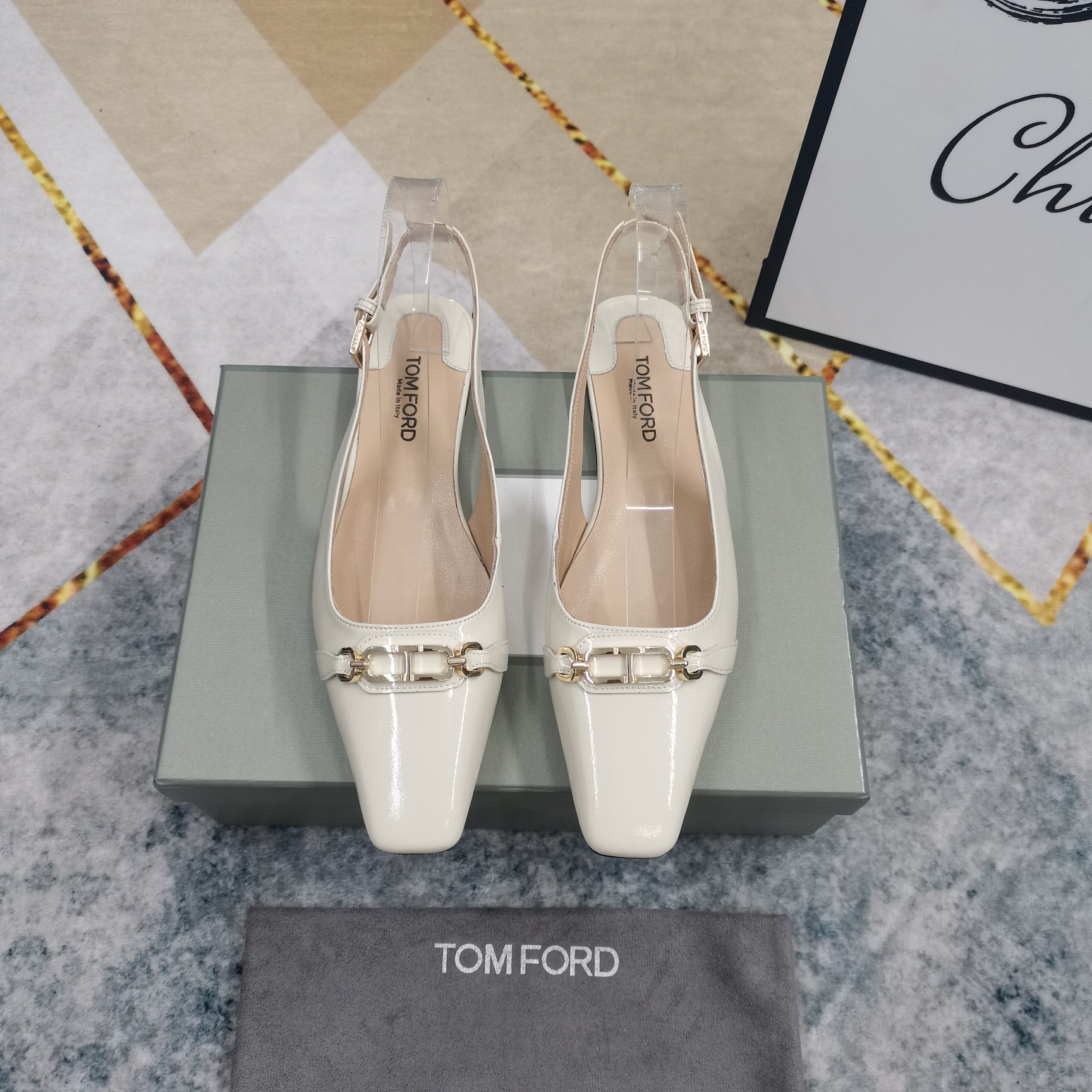 2025 TOM FORD High-Run Sheepskin Shoes with Italian Craftsmanship - 图片 5