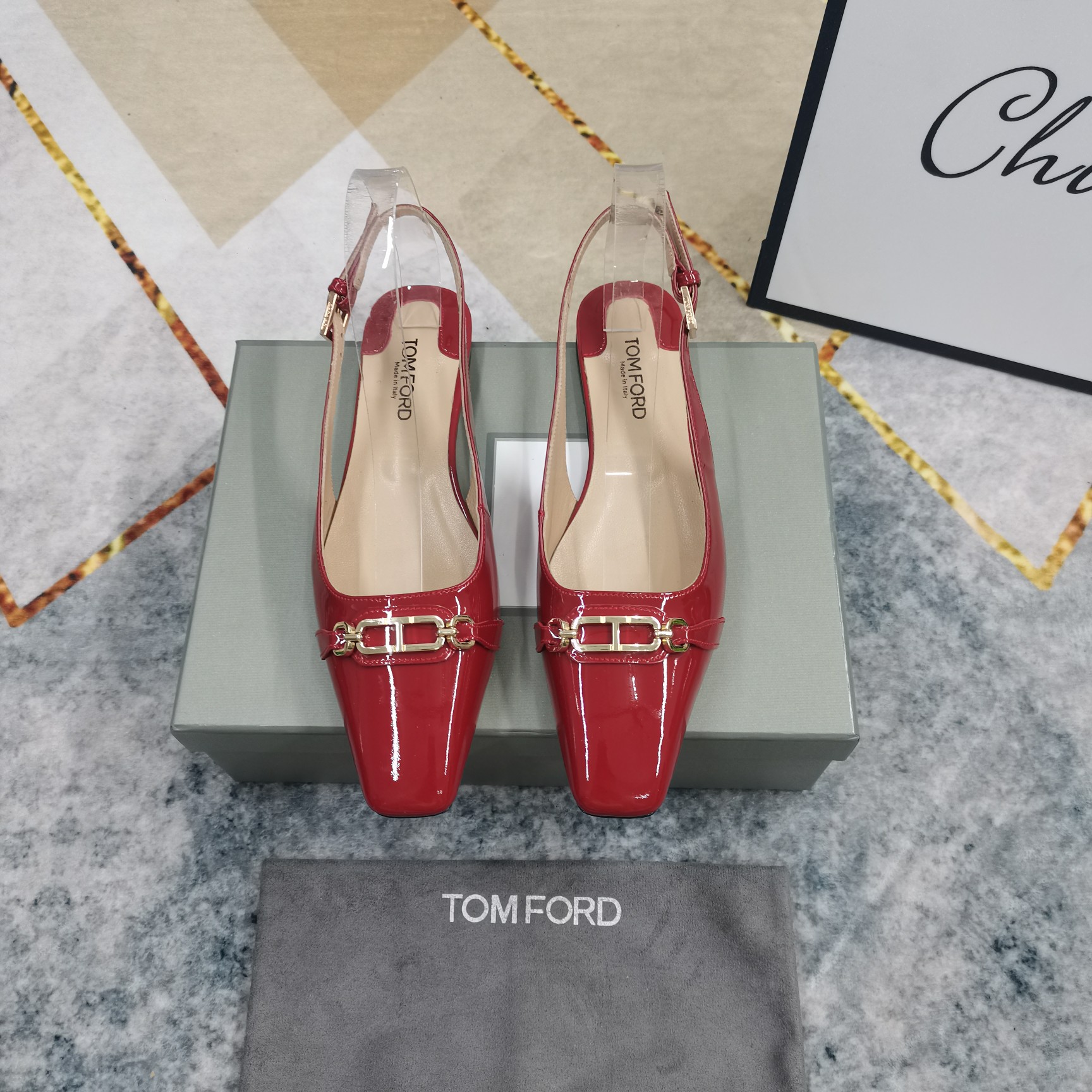 2025 TOM FORD Metal Button Shoes: Premium Italian Sheepskin, AAA Quality Soles - 图片 1