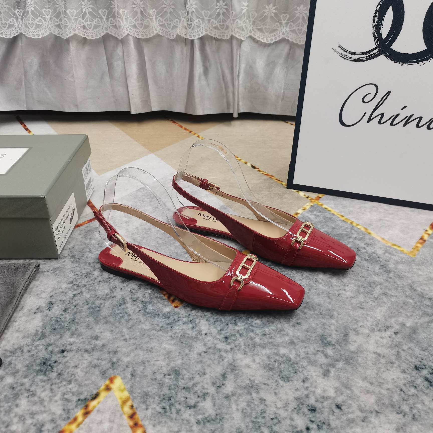 2025 TOM FORD Metal Button Shoes: Premium Italian Sheepskin, AAA Quality Soles - 图片 4