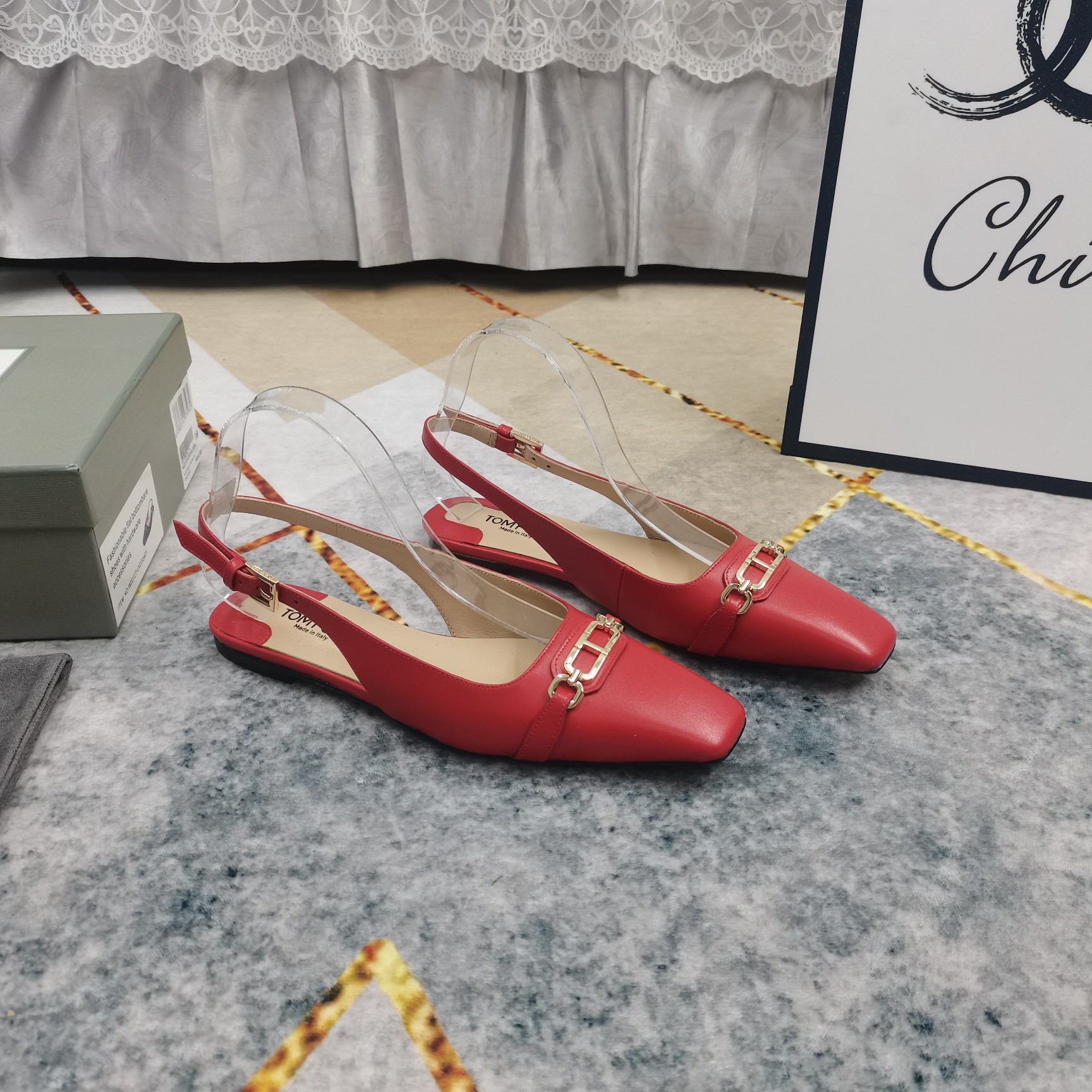 2025 TOM FORD New Metal Button High-Run Shoes: Perfect Quality and Details - 图片 1