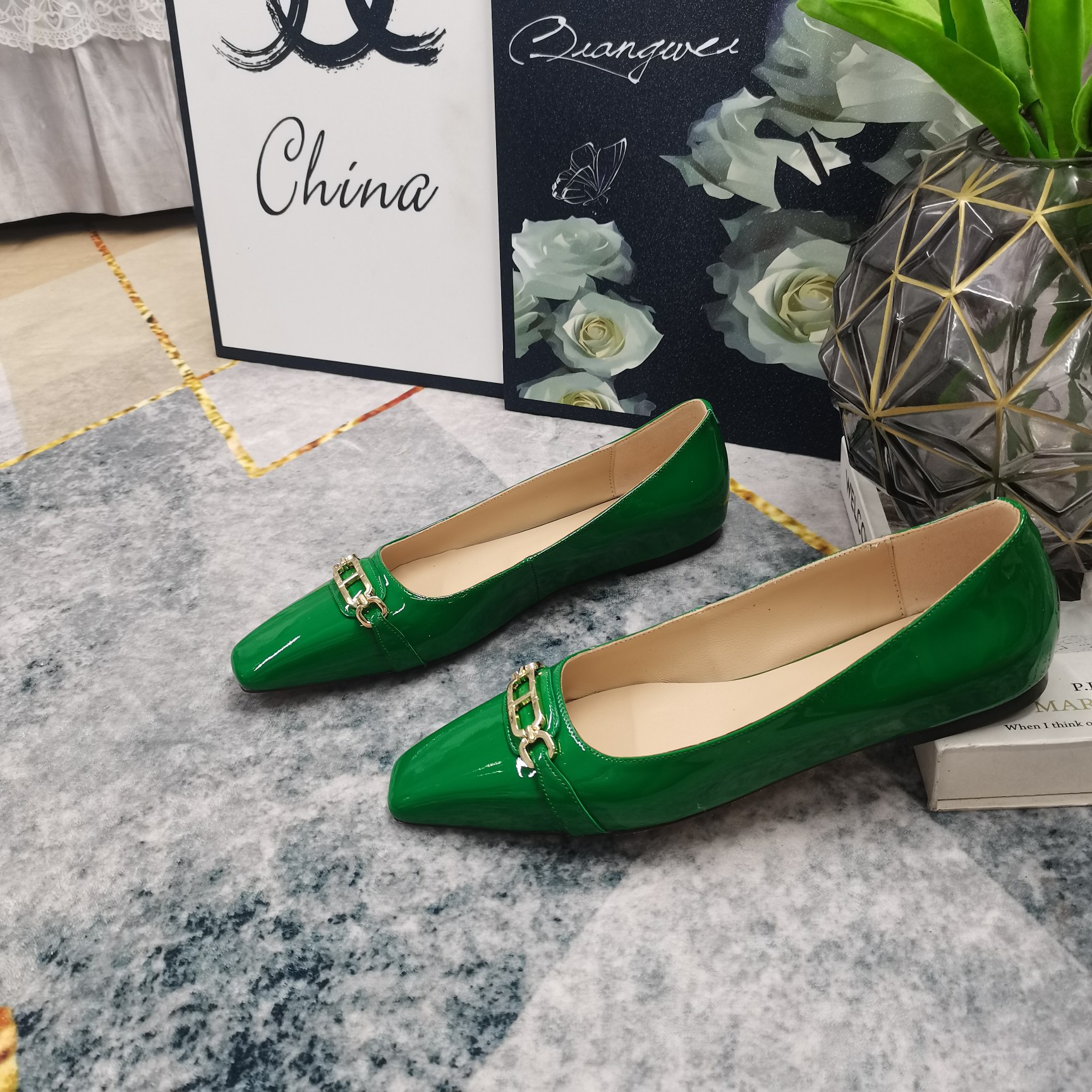 New TOM FORD Metal Button Shoes with AAA Italian Sheepskin: Perfect Details & Quality - 图片 3