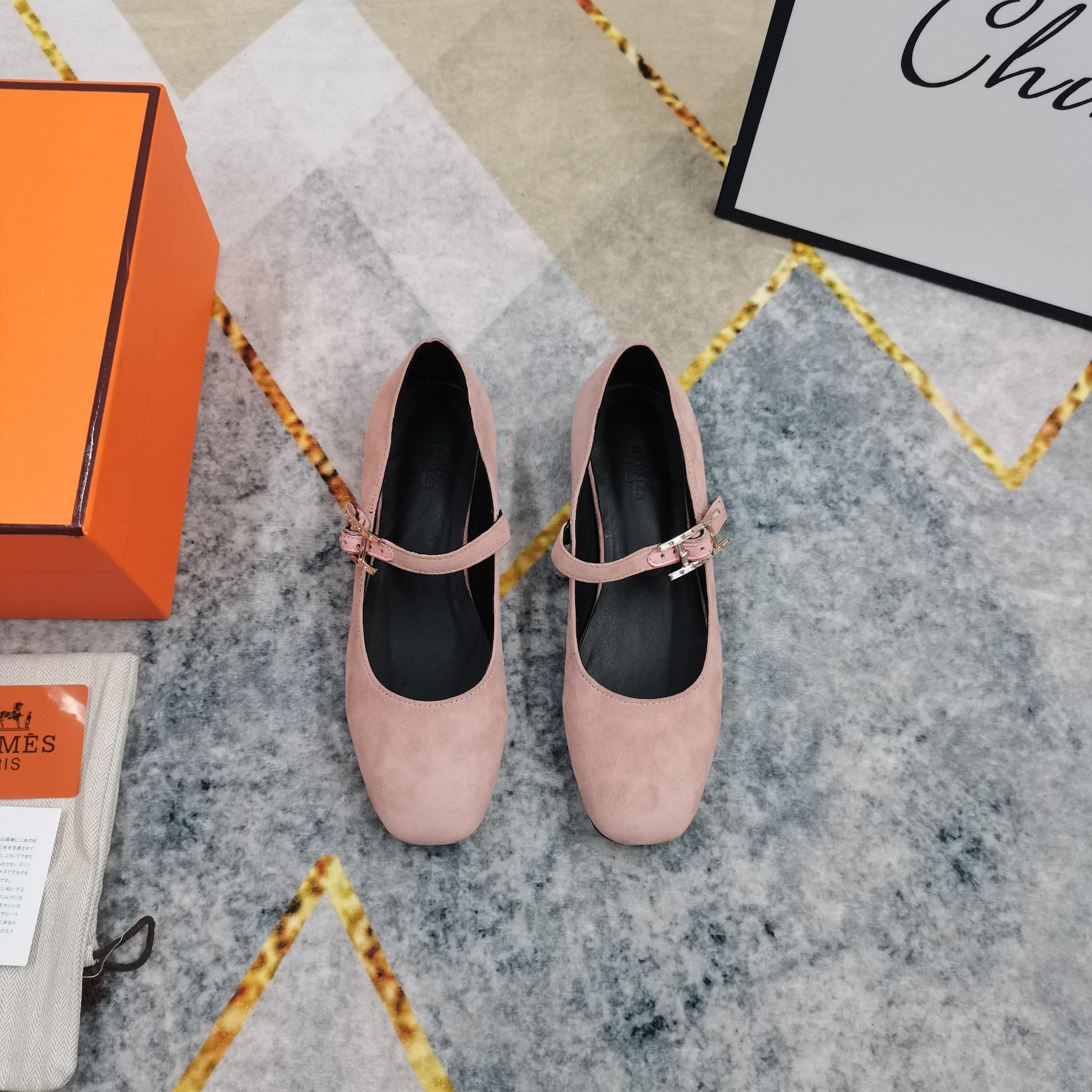 Hermes Mary Jane Shoes - Comfortable & Stylish Designer Flats for Women 4 a1743510215159 3847