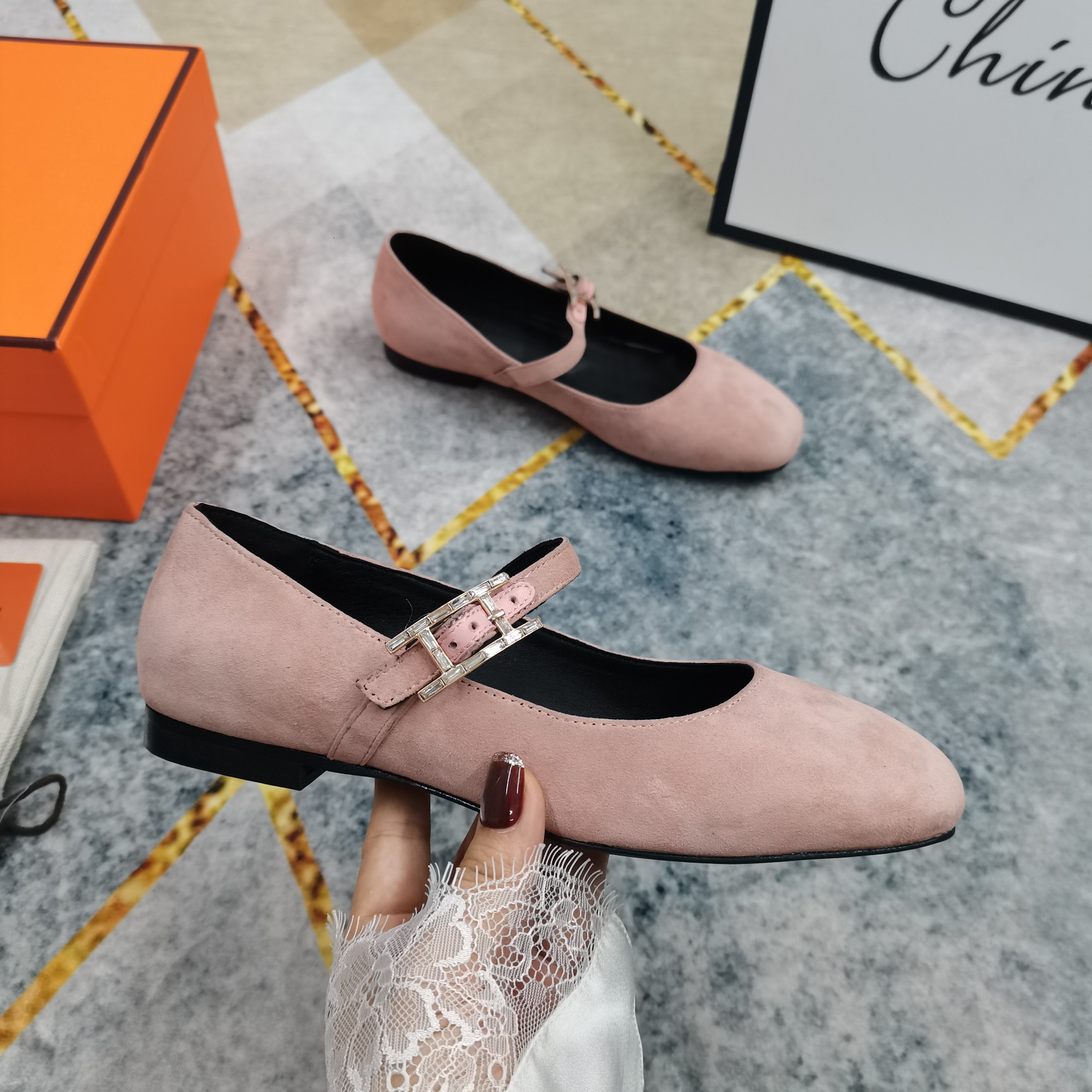 Hermes Mary Jane Shoes - Comfortable & Stylish Designer Flats for Women 1 Hermes Mary Jane Shoes - Comfortable & Stylish Designer Flats for Women